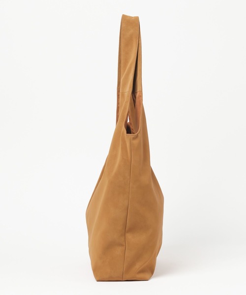 GLOBAL WORK（グローバルワーク）の「スペ軽ラクスエードトートバッグ/577553（トートバッグ・レディース・マスタード/ブラック/ブラウン/ベージュ・ONE SIZE）」の6枚目の写真