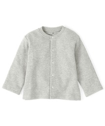無印良品(ムジルシリョウヒン)のベビー 裏毛スウェットカーディガン(カーディガン/ボレロ)
