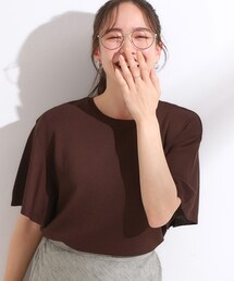 DRESKIP | 【ひんやり/S-LL/毛玉になりにくい】女性らしさ溢れる フレアスリーブニット(ニット/セーター)