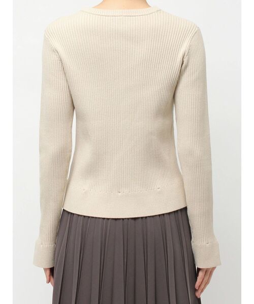 POLO BCS(ポロ ビーシーエス)の「【POLO BCSコラボ】シャツドッキングリブニット(ニット/セーター・レディース・レッド/アイボリー/ブラック/グレー・MEDIUM)」の19枚目の写真