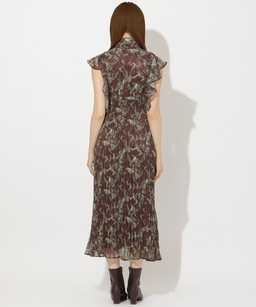 AND COUTURE(アンドクチュール)の「シフォンプリーツワンピース(ワンピース・レディース・ホワイト系その他/ブラック系その他/ブラウン系その他・FREE)」の18枚目の写真