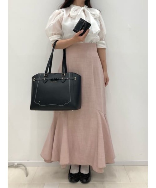 SAMANTHAVEGA（サマンサベガ）の「バレッタリボントートバッグ（トートバッグ・レディース・ホワイト/ブラック/ピンク・FREE）」の22枚目の写真