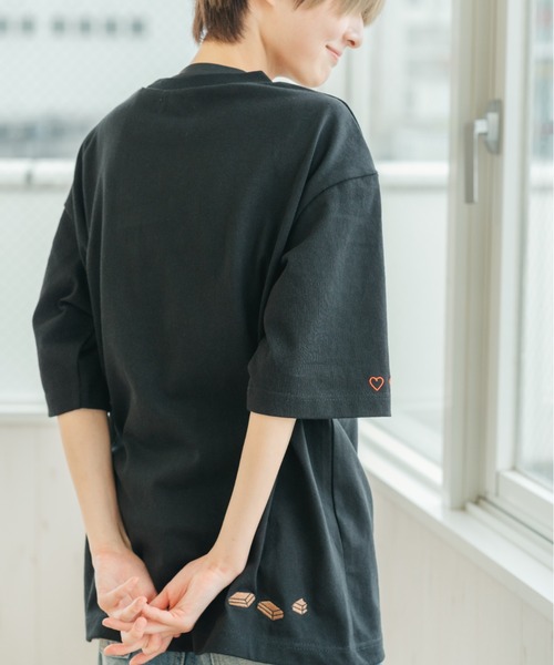 INTER FACTORY（インターファクトリー）の「あやせりんて - 刺繍半袖T