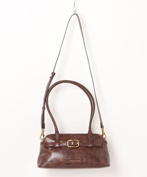 Victoria ヴィクトリア ベルトイロンゲイティッドショルダーバッグ