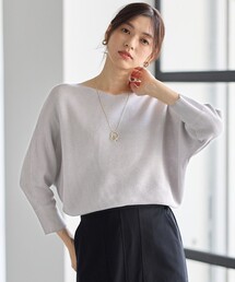 ラメガーターニット
