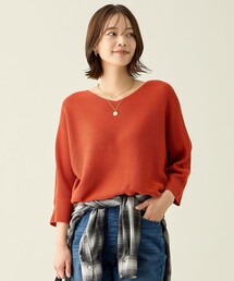 ラメガーターニット