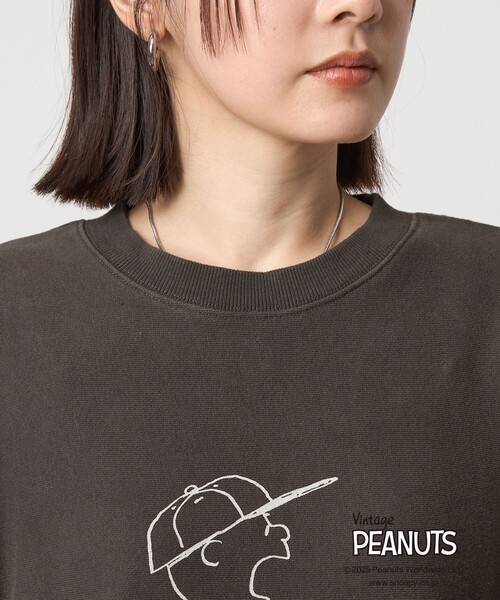 green label relaxing(グリーンレーベルリラクシング)の「<at ease>PEANUTS スウエット プルオーバー(スウェット・レディース・ライトブルー/ライトグレー/ダークグレー・FREE)」の21枚目の写真