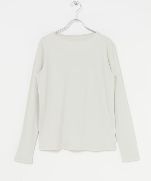 ハイツイストコットンボートカットソー（Tシャツ/カットソー）｜かぐれ