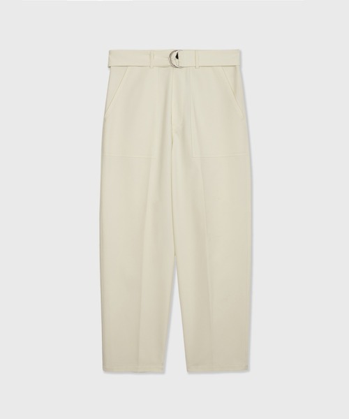 CINOH(チノ)の「DOUBLE CLOTH BAKER PANTS(その他パンツ・メンズ・アイボリー/グレー・46/44)」の2枚目の写真