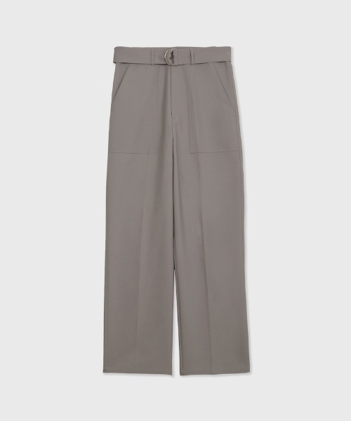 CINOH(チノ)の「DOUBLE CLOTH BAKER PANTS(その他パンツ・メンズ・アイボリー/グレー・46/44)」の1枚目の写真
