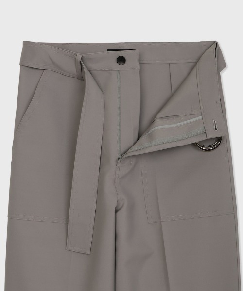 CINOH(チノ)の「DOUBLE CLOTH BAKER PANTS(その他パンツ・メンズ・アイボリー/グレー・46/44)」の3枚目の写真