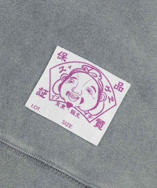 EVISU（エヴィス）の「【EVISU】LONG SLEEVE EVISU 91 L/S TEE / ライトグレー [2EAEJM5TL6105]（Tシャツ/カットソー・メンズ・グレー・M/L/S/LL）」の3枚目の写真