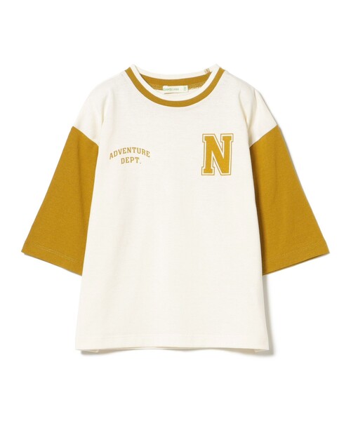 BEAMS mini（ビームスミニ）の「クイックドライ カレッジ Tシャツ 2025FW（90～140cm）（Tシャツ/カットソー・キッズ・ネイビー/イエロー系その他5・90/100/110/120/130/140）」の19枚目の写真