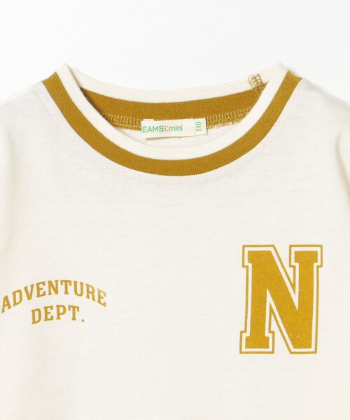 BEAMS mini（ビームスミニ）の「クイックドライ カレッジ Tシャツ 2025FW（90～140cm）（Tシャツ/カットソー・キッズ・ネイビー/イエロー系その他5・90/100/110/120/130/140）」の20枚目の写真