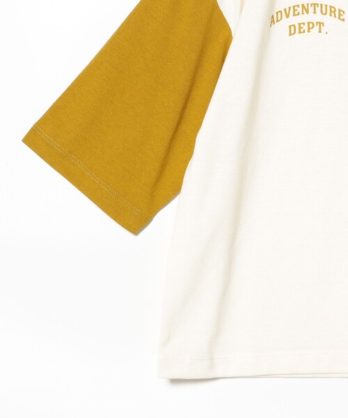 BEAMS mini（ビームスミニ）の「クイックドライ カレッジ Tシャツ 2025FW（90～140cm）（Tシャツ/カットソー・キッズ・ネイビー/イエロー系その他5・90/100/110/120/130/140）」の3枚目の写真