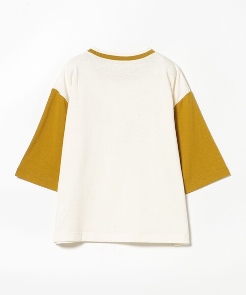 BEAMS mini（ビームスミニ）の「クイックドライ カレッジ Tシャツ 2025FW（90～140cm）（Tシャツ/カットソー・キッズ・ネイビー/イエロー系その他5・90/100/110/120/130/140）」の4枚目の写真
