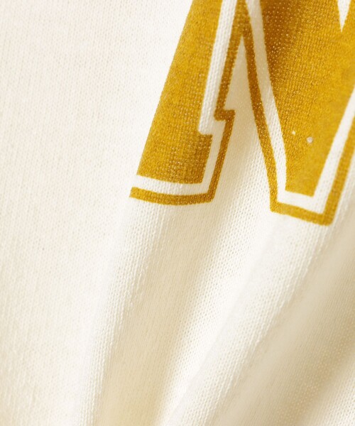 BEAMS mini（ビームスミニ）の「クイックドライ カレッジ Tシャツ 2025FW（90～140cm）（Tシャツ/カットソー・キッズ・ネイビー/イエロー系その他5・90/100/110/120/130/140）」の5枚目の写真