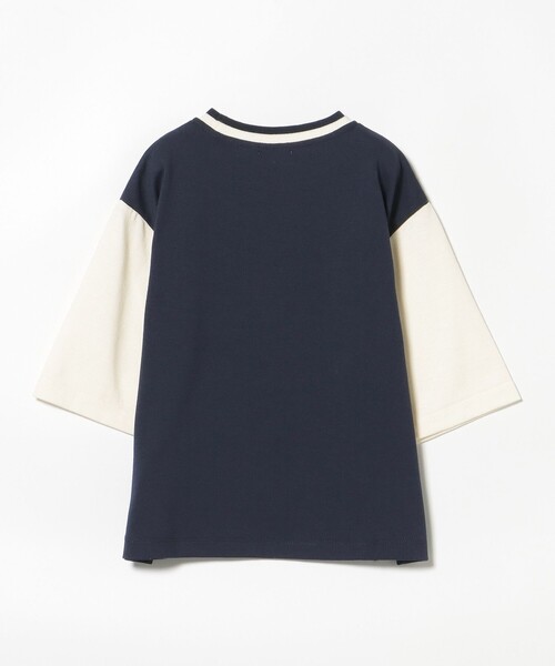 BEAMS mini（ビームスミニ）の「クイックドライ カレッジ Tシャツ 2025FW（90～140cm）（Tシャツ/カットソー・キッズ・ネイビー/イエロー系その他5・90/100/110/120/130/140）」の7枚目の写真