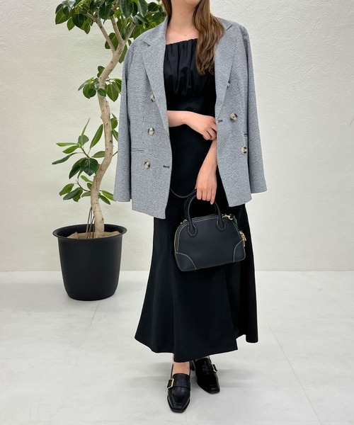 31 Sons de mode（トランテアン　ソン　ドゥ　モード）の「一部店舗限定 2wayオフショルバックリボンワンピース（ワンピース・レディース・ベージュ/ブラウン/ブラック・ﾌﾘ-）」の15枚目の写真