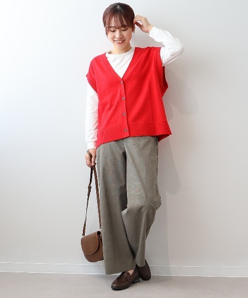MB mint breeze（エムビーミントブリーズ）の「【L～5L 大きいサイズ】【プレスウォーム】天竺クルーネックTシャツ（Tシャツ/カットソー・レディース・チャコールグレー/オフホワイト/ブラック・4L/3L/LL/5L/L）」の15枚目の写真