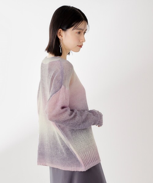 スペースダイ透かし編みニット（ニット/セーター）｜THE SHOP TK