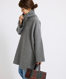 【美品】♡IENA タートルネックセーター♡ IENA イエナ】chere ツイードニットタートルネックプルオーバー[品番