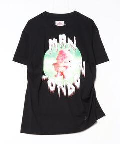 Vivienne Westwood プレシャスキティ ネコ スウェット セール】30/7ｵｰｶﾞﾆｯｸ裏毛ﾌﾟﾚｼｬｽｷﾃｨﾌﾟﾘﾝﾄ（スウェット