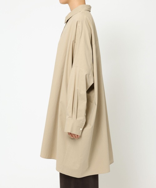 BABYLONE（バビロン）の「ポンチョミニワンピース（チュニック・レディース・ホワイト/ベージュ/ネイビー・フリー）」の17枚目の写真