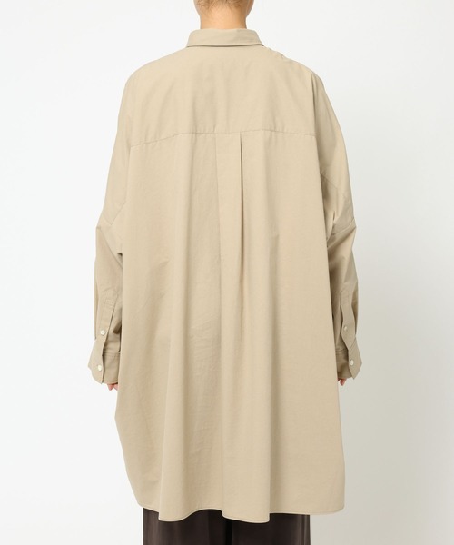 BABYLONE（バビロン）の「ポンチョミニワンピース（チュニック・レディース・ホワイト/ベージュ/ネイビー・フリー）」の16枚目の写真