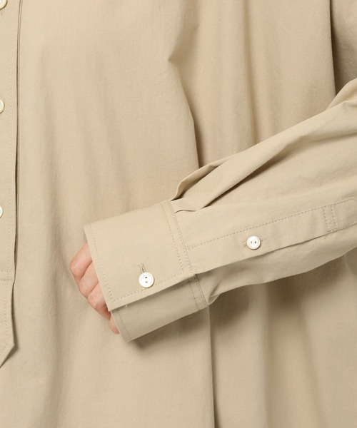 BABYLONE（バビロン）の「ポンチョミニワンピース（チュニック・レディース・ホワイト/ベージュ/ネイビー・フリー）」の11枚目の写真