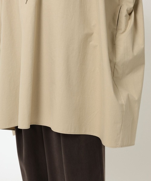 BABYLONE（バビロン）の「ポンチョミニワンピース（チュニック・レディース・ホワイト/ベージュ/ネイビー・フリー）」の9枚目の写真