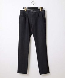 【撥水】プレビアシャンブレー5ポケットパンツ