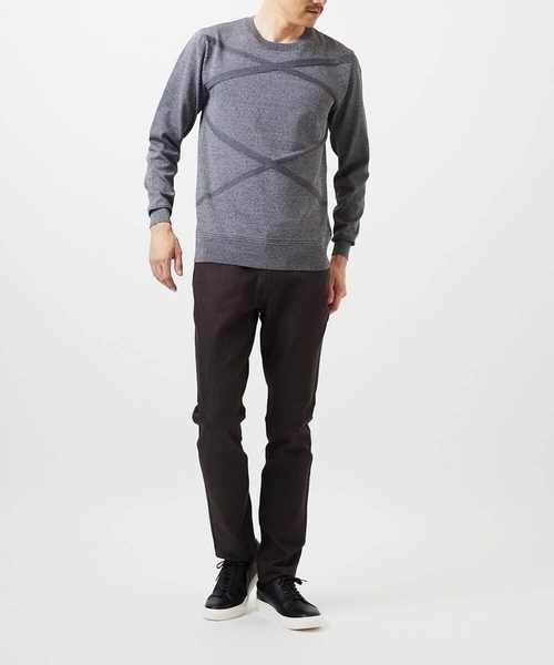 MICHEL KLEIN HOMME (ミッシェルクランオム)の「【撥水】プレビアシャンブレー5ポケットパンツ(その他パンツ・メンズ・ブラウン/ブラック/ライトグレー/ネイビー/ベージュ・X-LARGE/LARGE/MEDIUM)」の11枚目の写真