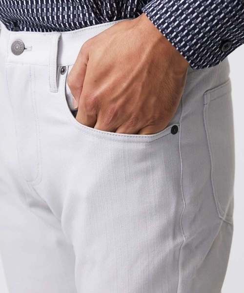 MICHEL KLEIN HOMME (ミッシェルクランオム)の「【撥水】プレビアシャンブレー5ポケットパンツ(その他パンツ・メンズ・ブラウン/ブラック/ライトグレー/ネイビー/ベージュ・X-LARGE/LARGE/MEDIUM)」の19枚目の写真