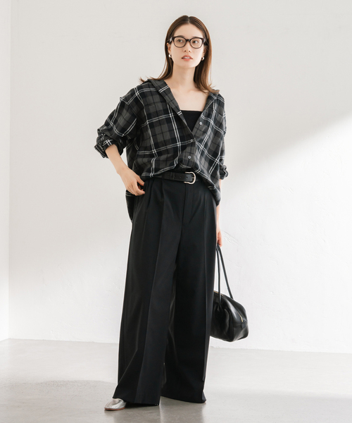 ネルチェックシャツ（シャツ/ブラウス）｜FRAMeWORK（フレームワーク