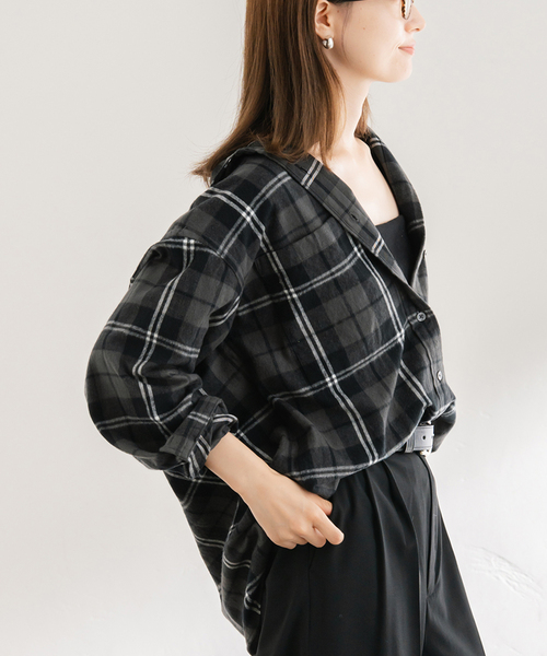 ネルチェックシャツ（シャツ/ブラウス）｜FRAMeWORK（フレームワーク