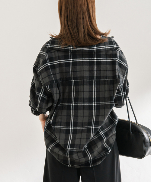 ネルチェックシャツ（シャツ/ブラウス）｜FRAMeWORK（フレームワーク