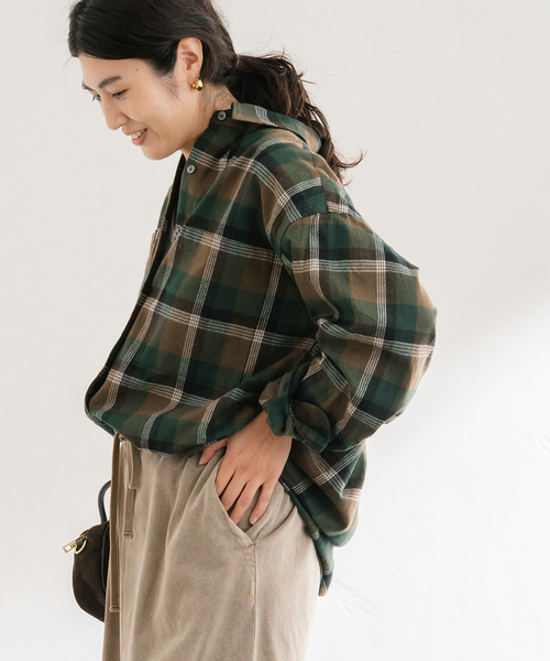 ネルチェックシャツ（シャツ/ブラウス）｜FRAMeWORK（フレームワーク