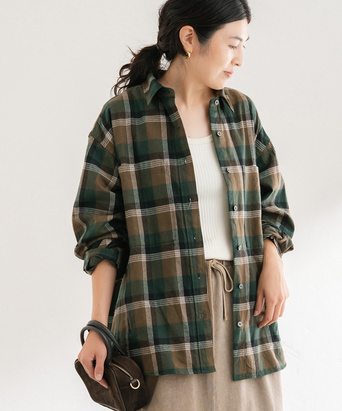 フレムワーク　ネルシャツ ネルチェックシャツ（シャツ/ブラウス）｜FRAMeWORK（フレームワーク