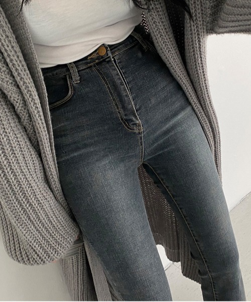 NEW GENTLEMAN（ニュージェントルマン）の「フリージア ルーズロングカーディガン/ガウン（カーディガン/ボレロ・レディース・ブラック/ベージュ/グレー・FREE）」の21枚目の写真