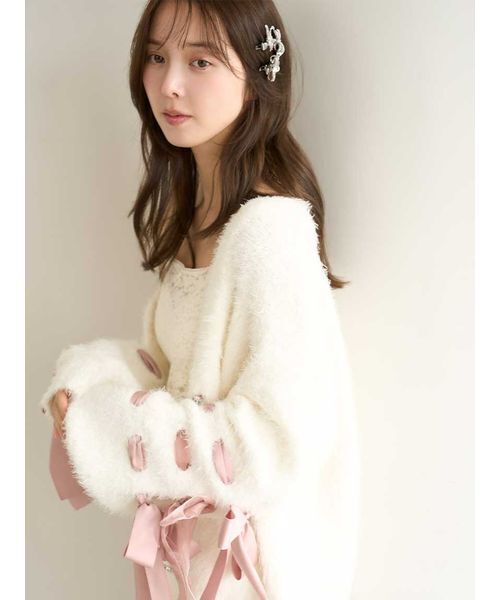 セール】【Halloween】レースリボンキャミソール（ルームウェア