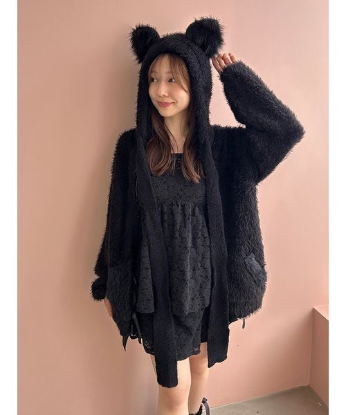 セール】【Halloween】レースリボンキャミソール（ルームウェア