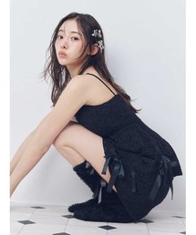 SNIDEL HOME（スナイデルホーム）の「【Halloween】レースリボンキャミソール（ルームウェア/パジャマ・レディース）」