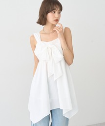 earth music&ecology | リボンイレヘムチュニック(チュニック)