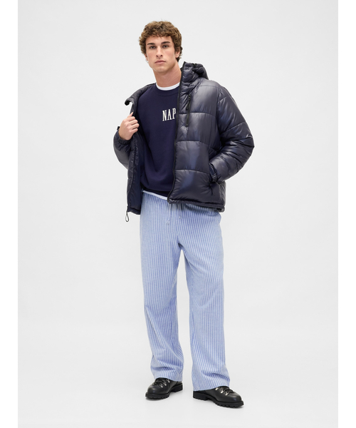 GAP(ギャップ)の「ヴィンテージソフト NAPロゴ スウェットシャツ(スウェット・メンズ・レッド/ネイビー/ライトグレー・XL/L/M/S/XS)」の7枚目の写真