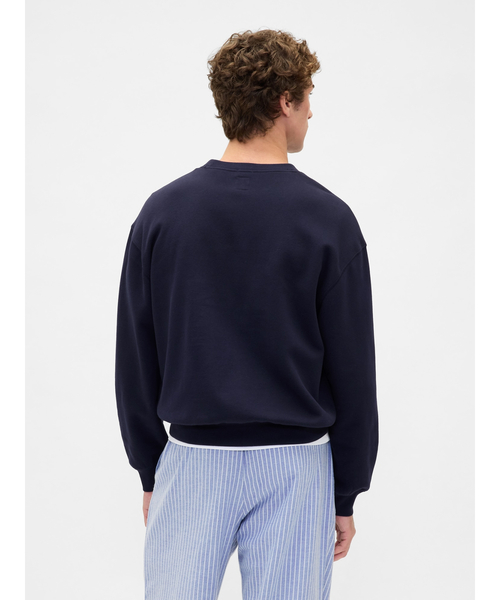 GAP(ギャップ)の「ヴィンテージソフト NAPロゴ スウェットシャツ(スウェット・メンズ・レッド/ネイビー/ライトグレー・XL/L/M/S/XS)」の9枚目の写真