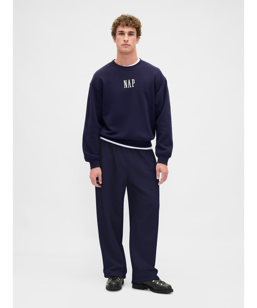 GAP(ギャップ)の「ヴィンテージソフト NAPロゴ スウェットシャツ(スウェット・メンズ・レッド/ネイビー/ライトグレー・XL/L/M/S/XS)」の8枚目の写真
