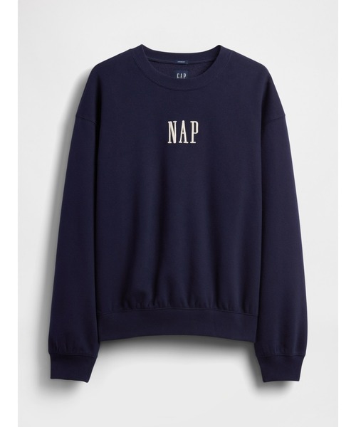 GAP(ギャップ)の「ヴィンテージソフト NAPロゴ スウェットシャツ(スウェット・メンズ・レッド/ネイビー/ライトグレー・XL/L/M/S/XS)」の4枚目の写真