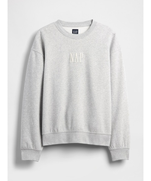 GAP(ギャップ)の「ヴィンテージソフト NAPロゴ スウェットシャツ(スウェット・メンズ・レッド/ネイビー/ライトグレー・XL/L/M/S/XS)」の5枚目の写真