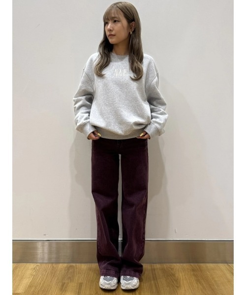 GAP(ギャップ)の「ヴィンテージソフト NAPロゴ スウェットシャツ(スウェット・メンズ・レッド/ネイビー/ライトグレー・XL/L/M/S/XS)」の20枚目の写真